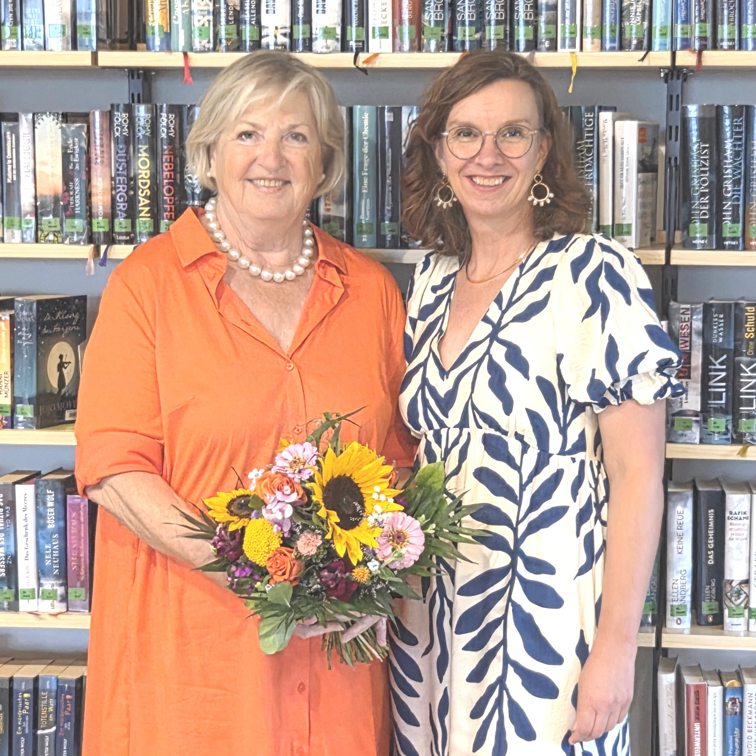 Helga Antesberger (li.), Brigitte Tuchscherer